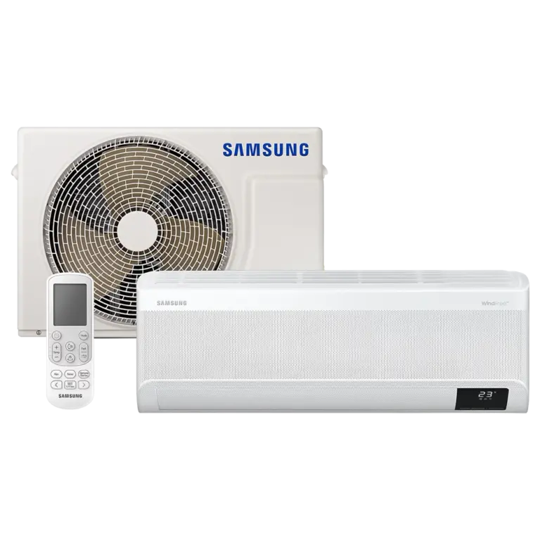 Ar Condicionado Samsung Inverter WindFree Connect AI 18000 Btus Frio 220V R-32